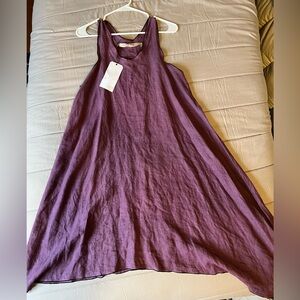 Cynthia Ashby linen dress